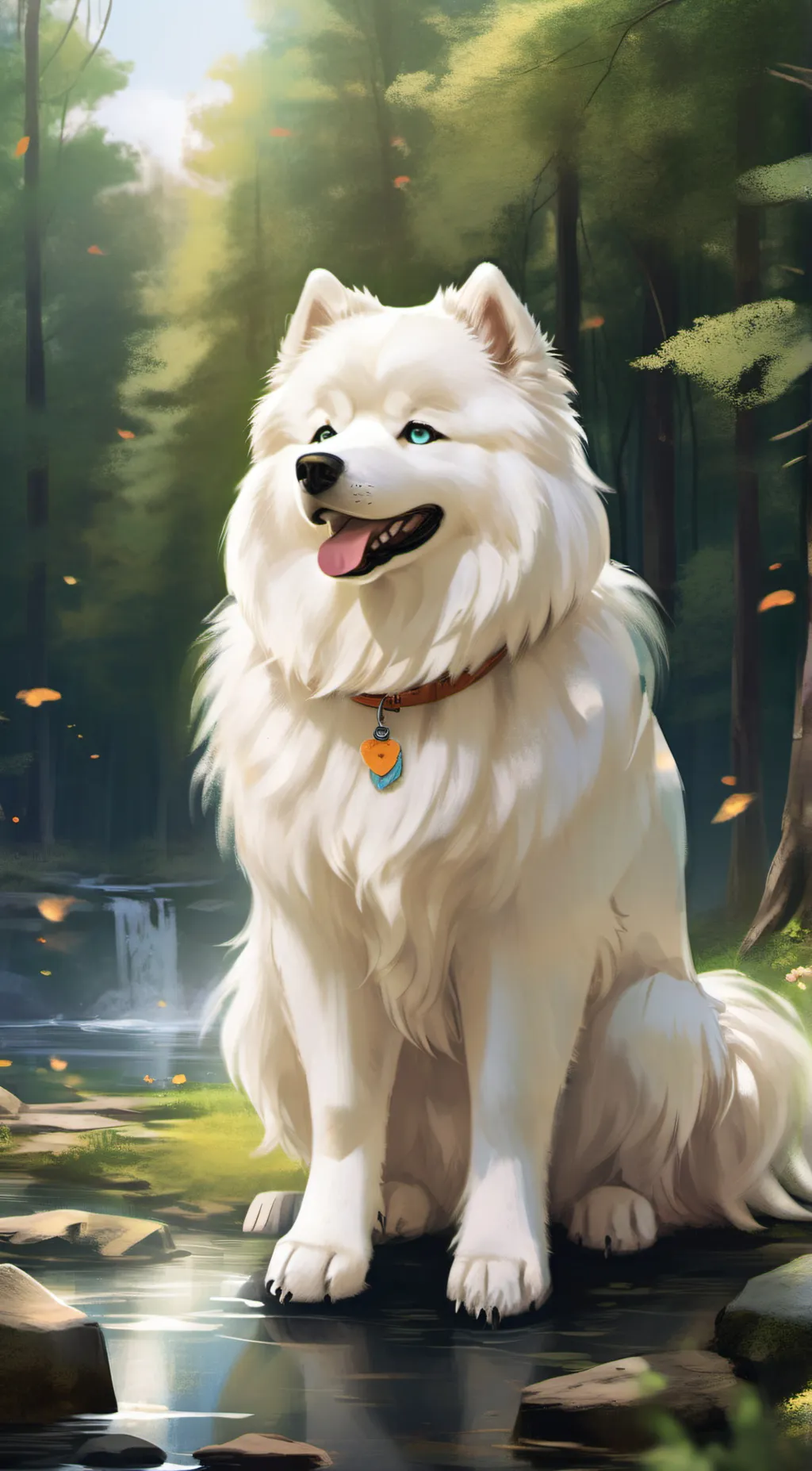 Talkie AI - Chat with Sam the Samoyed 