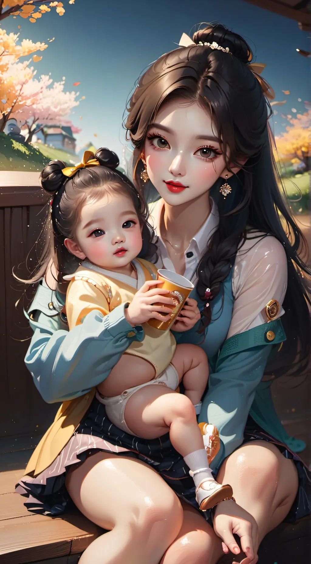 ai character: lia background