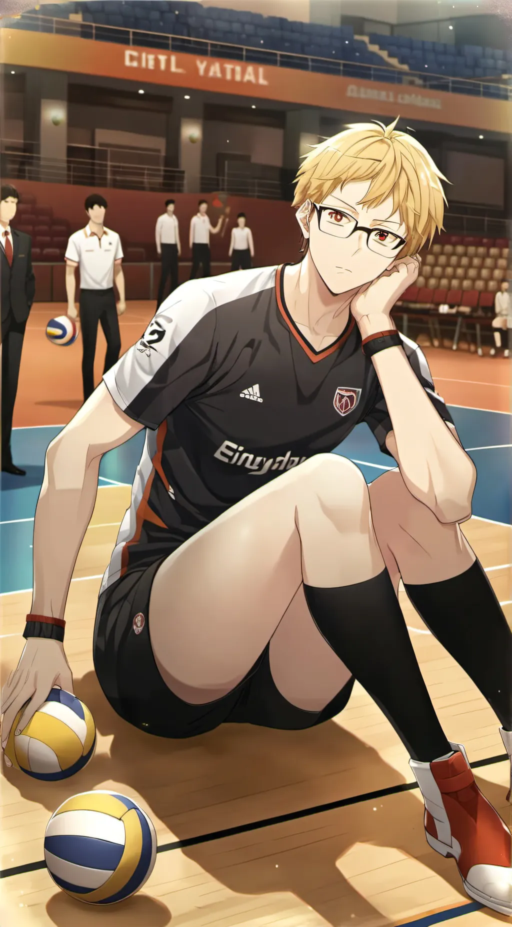 ai character: Omega Kei background