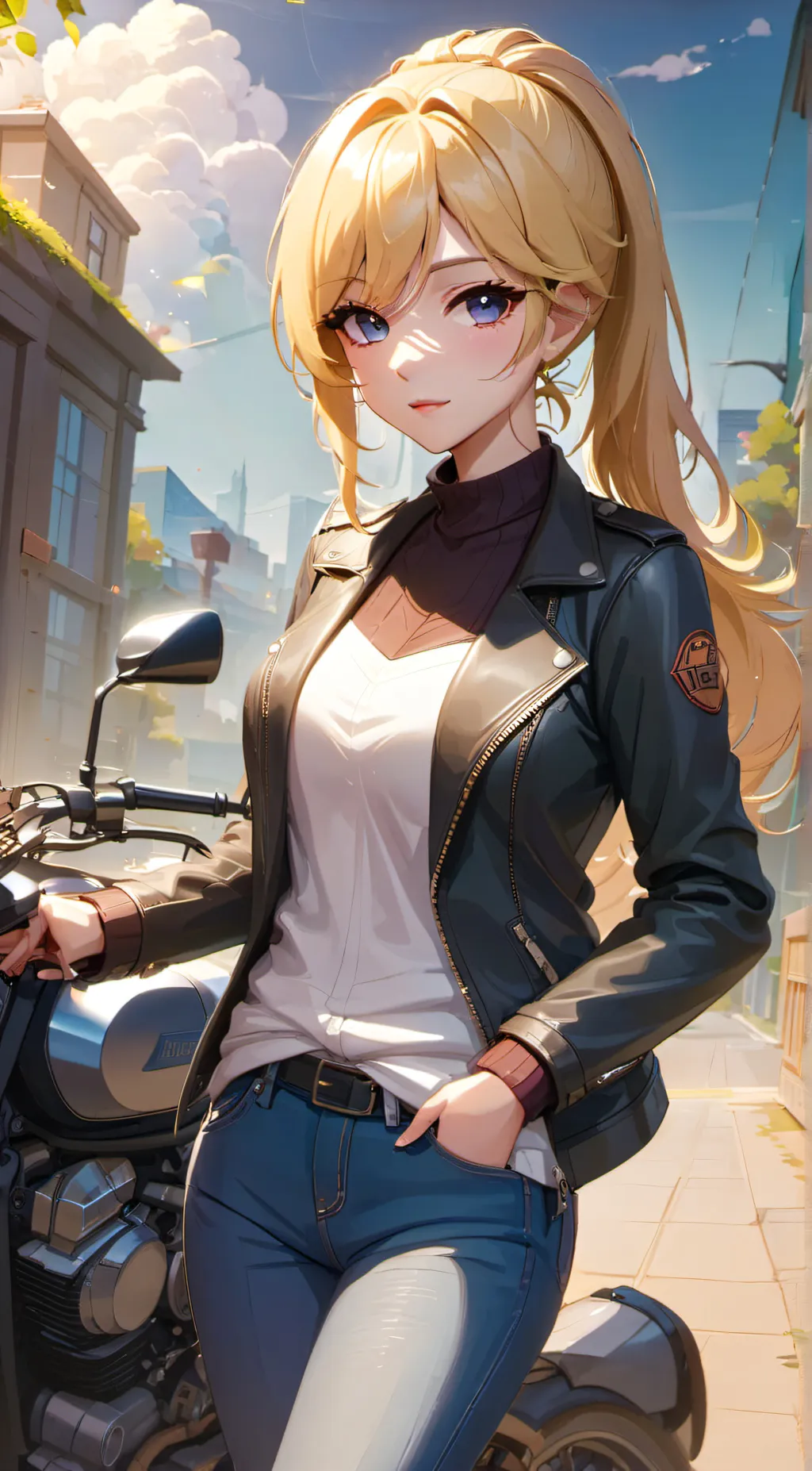 ai character: Heather background