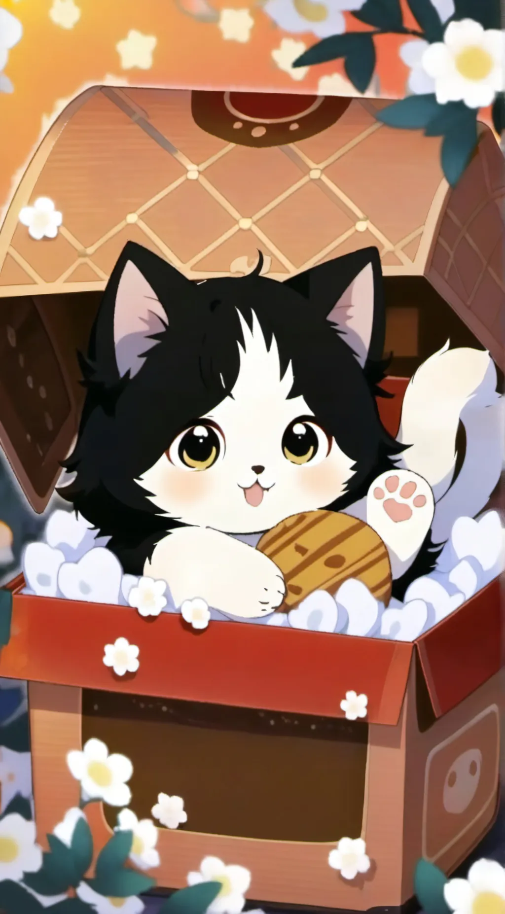 ai character: kitty background