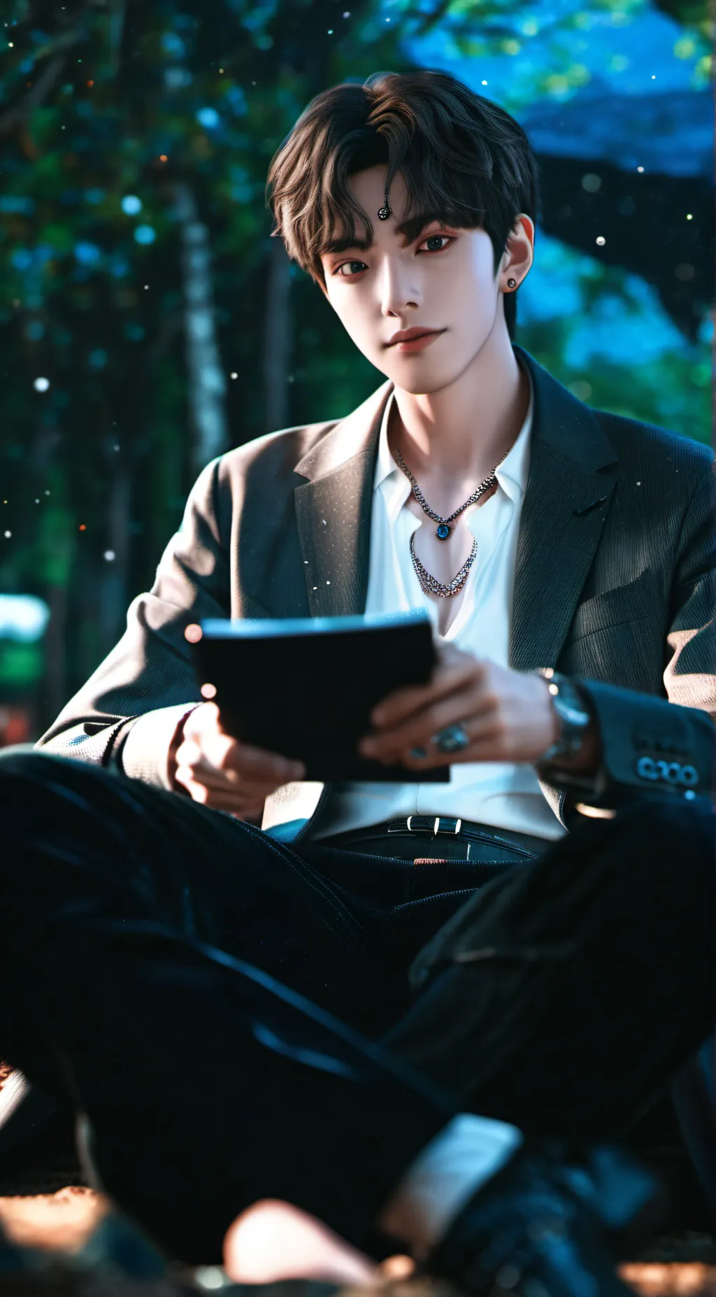 ai character: Zach background