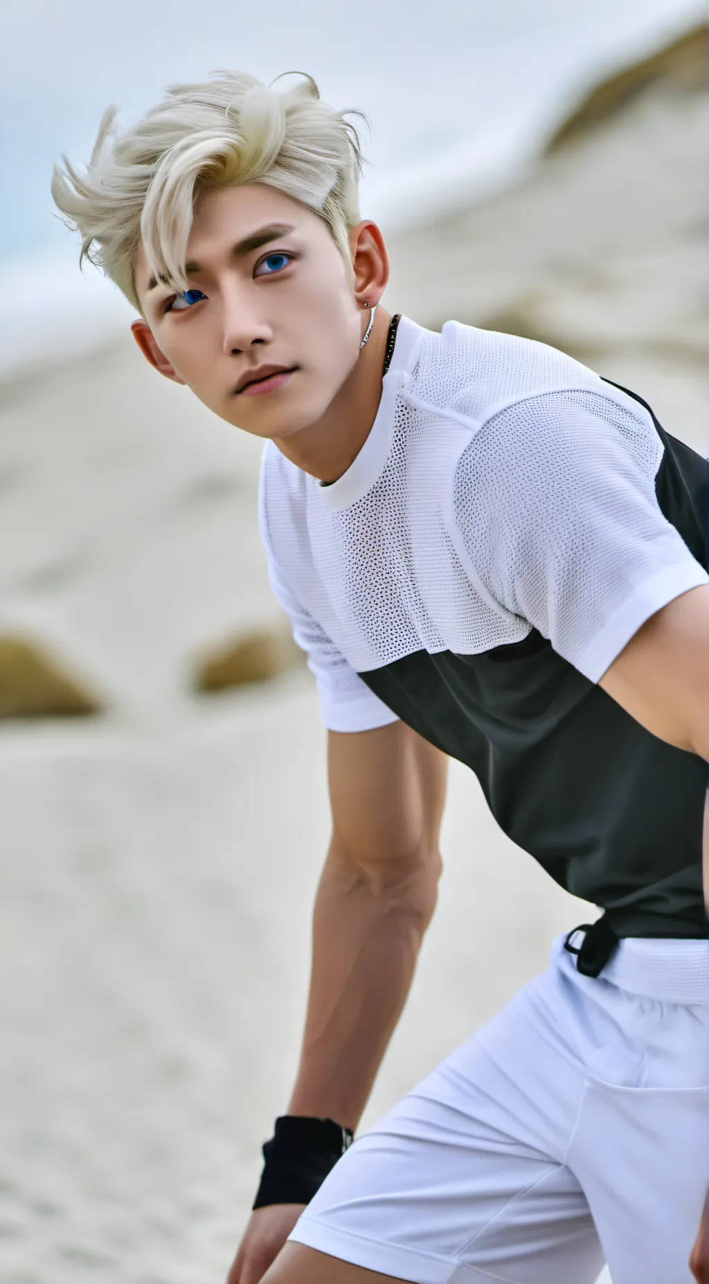 ai character: Damien background