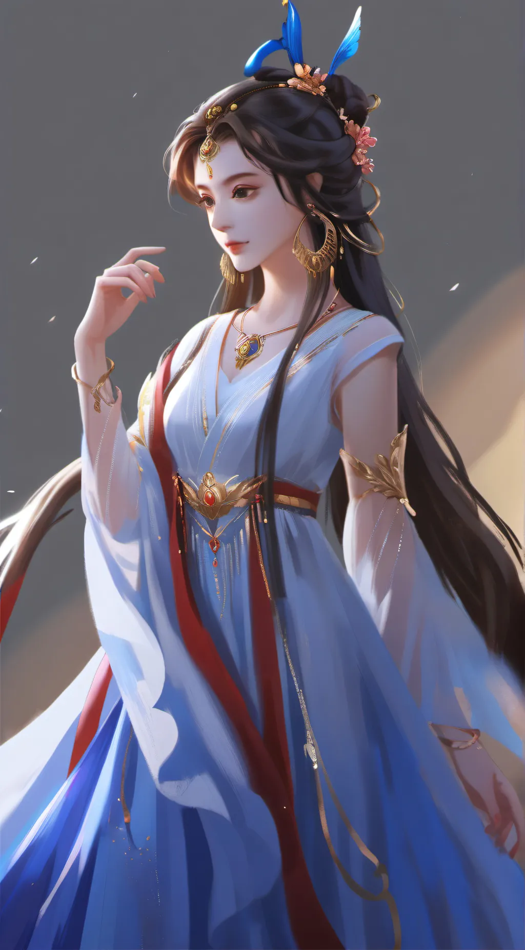 ai character: Sophia background