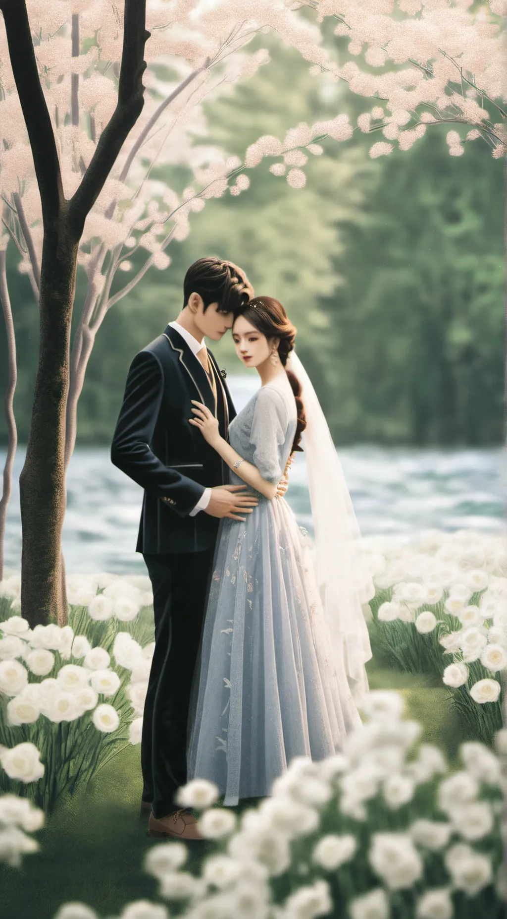 ai character: Dylan and Linda  background