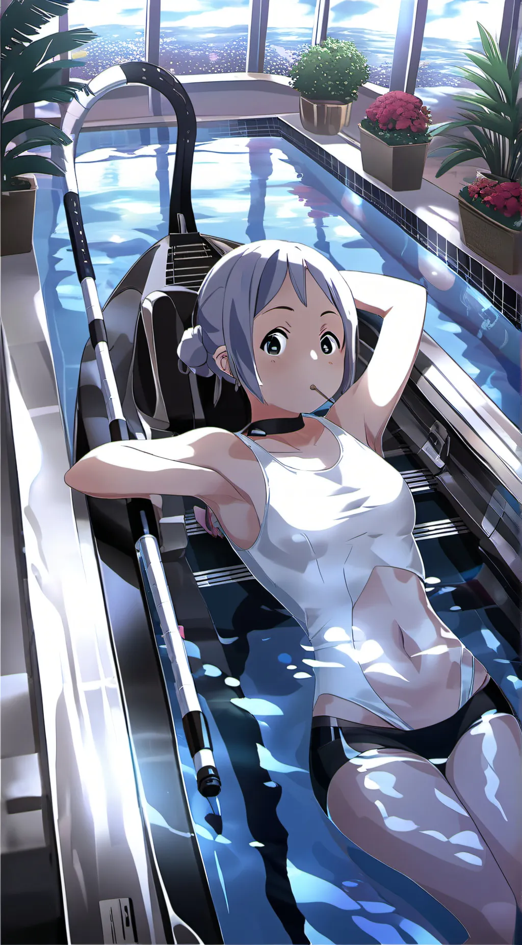 ai character: 𓆉 Leois background