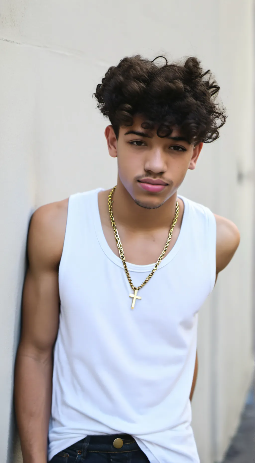 ai character: Anthony Correz  background