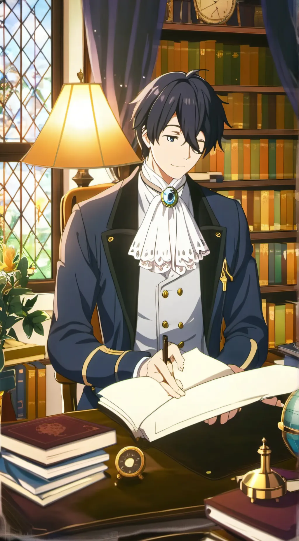 ai character: Alexander background