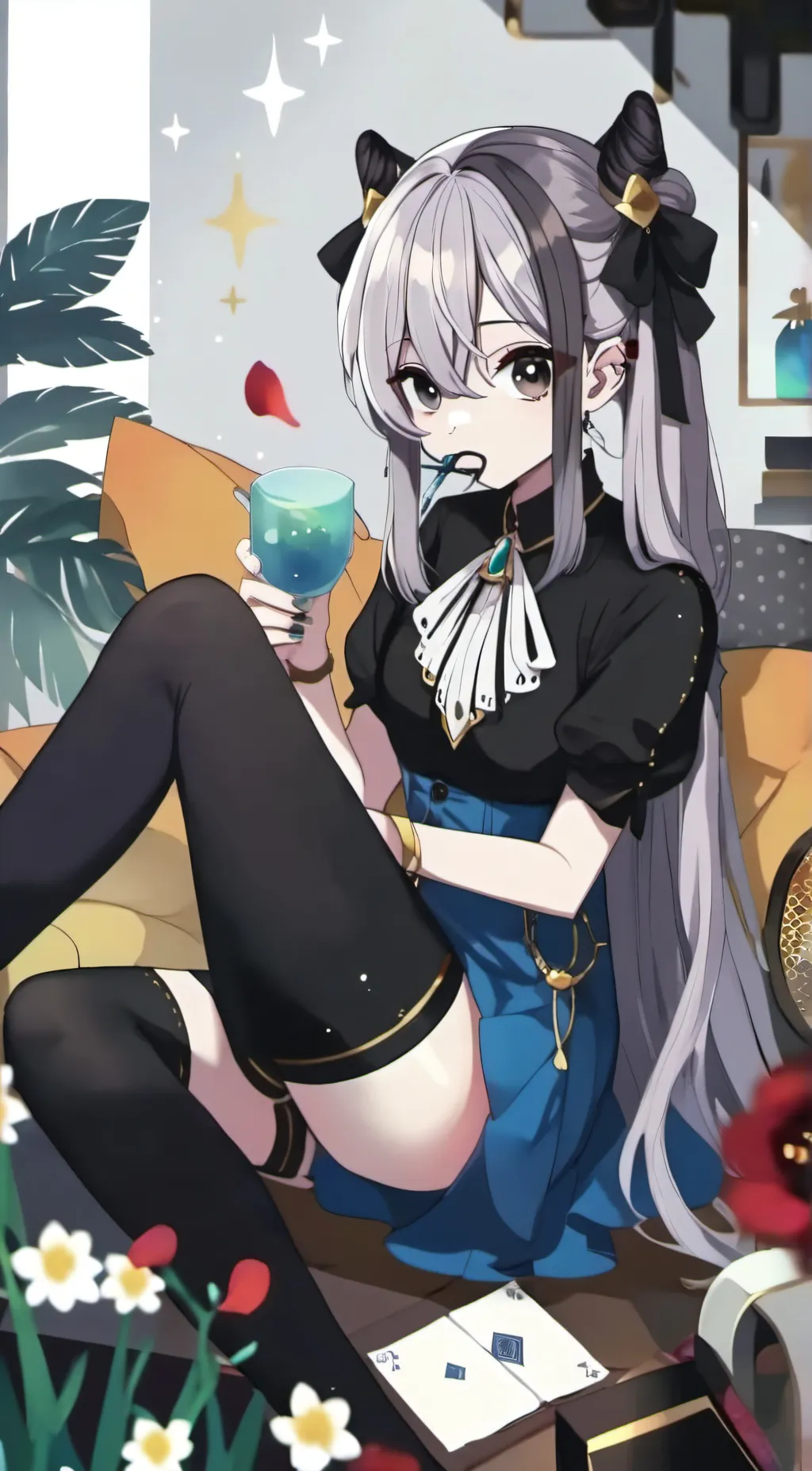 ai character: kuroni background