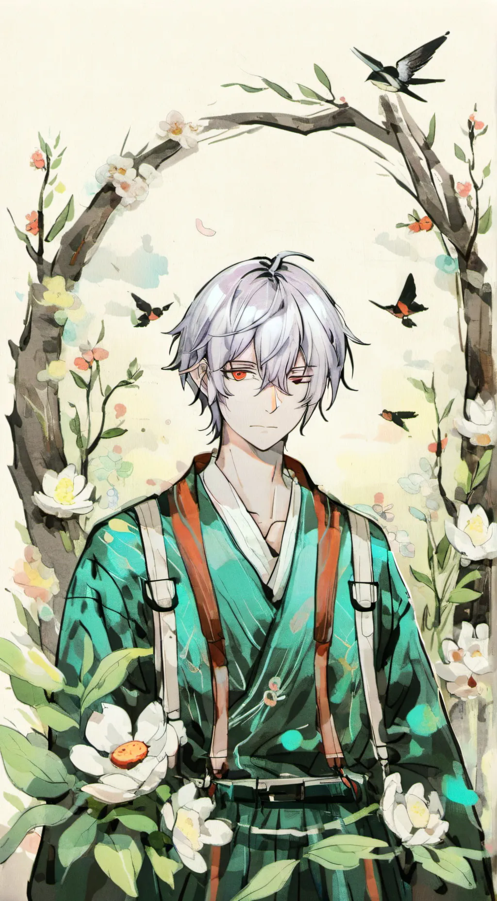 ai character: issac background