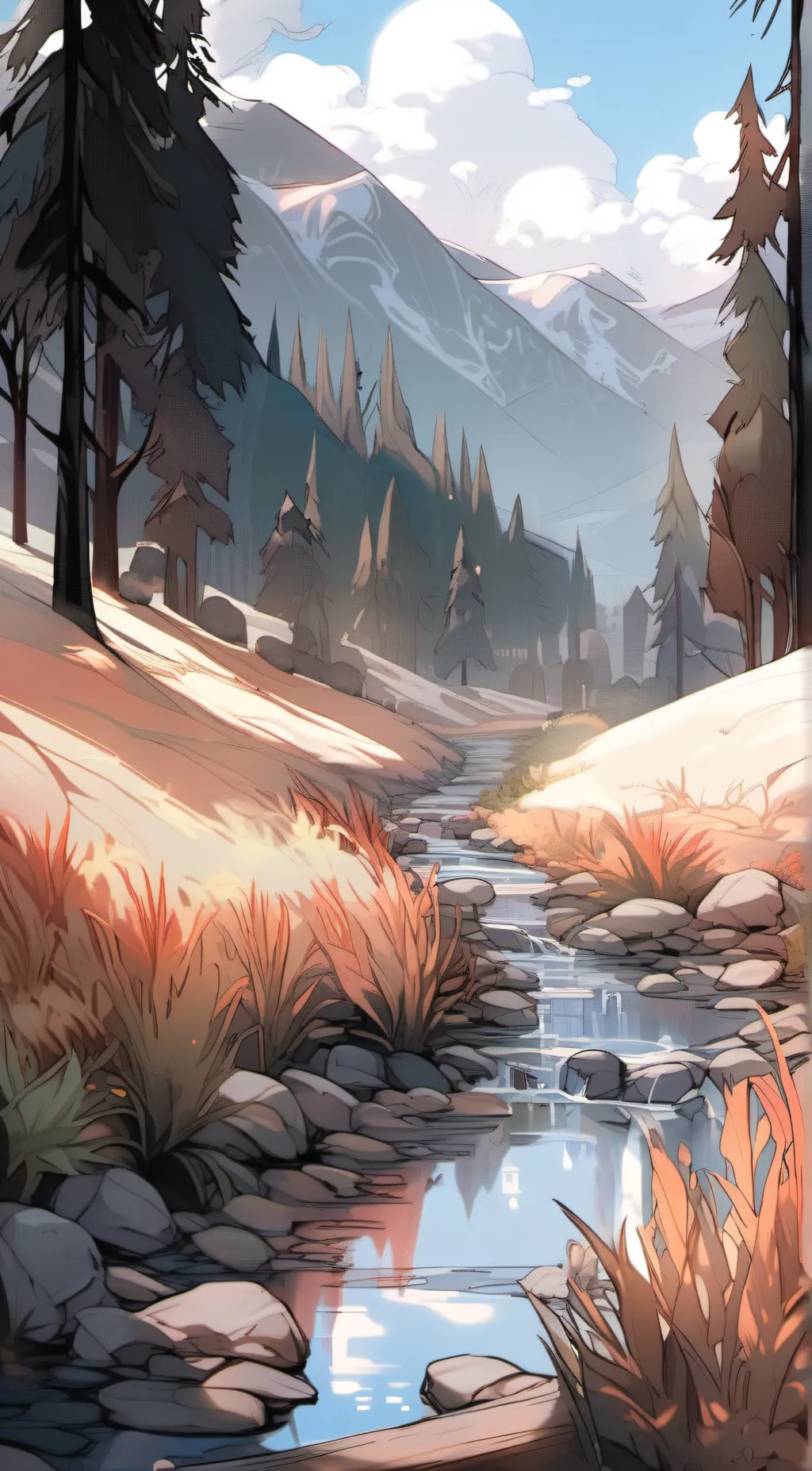 ai character: survive the wild background