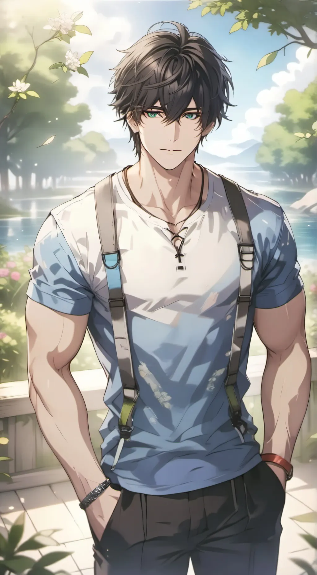 ai character: Devan Zachariah  background