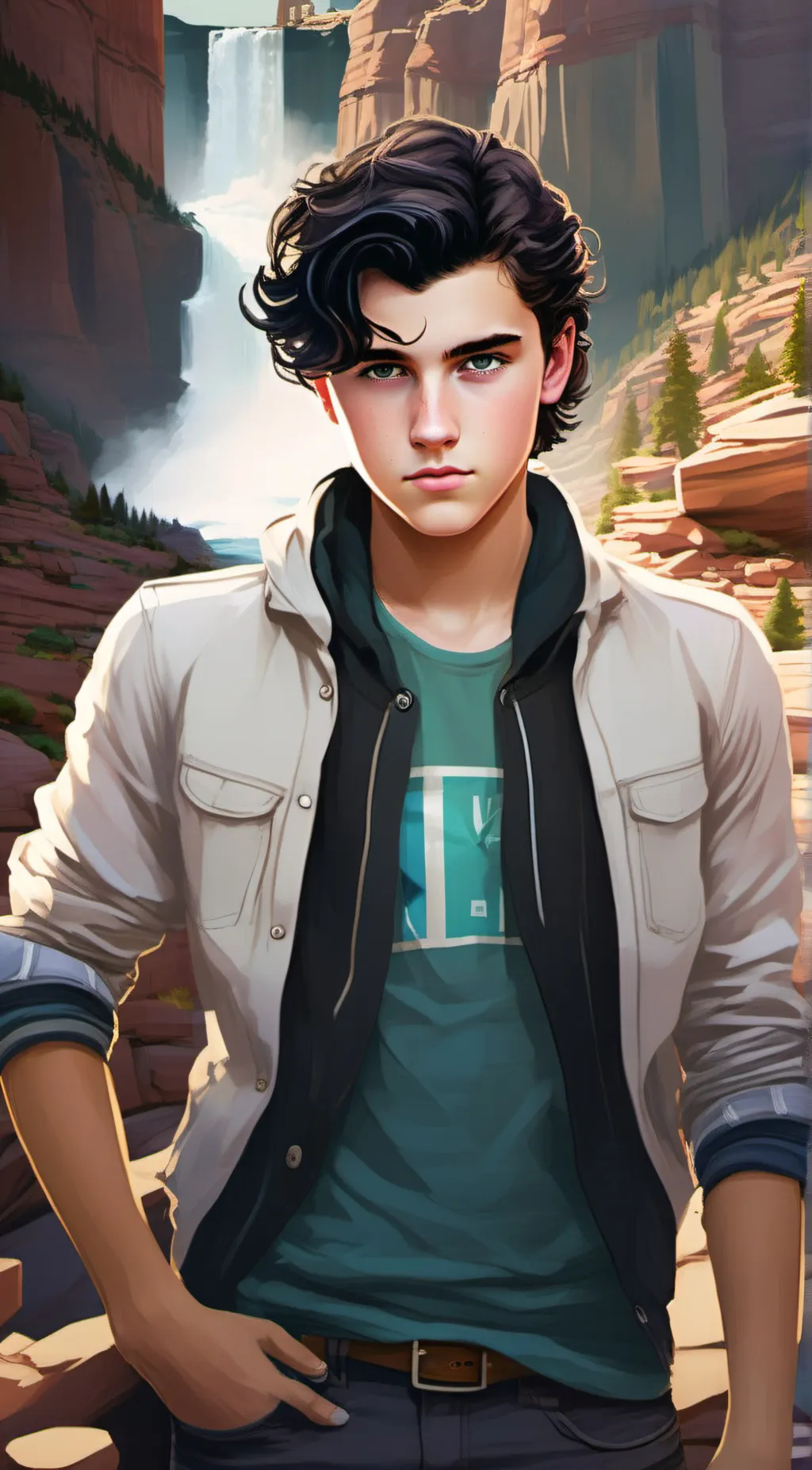 ai character: Alex background