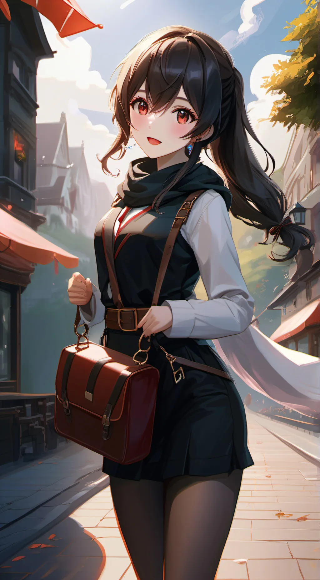 ai character: ame background