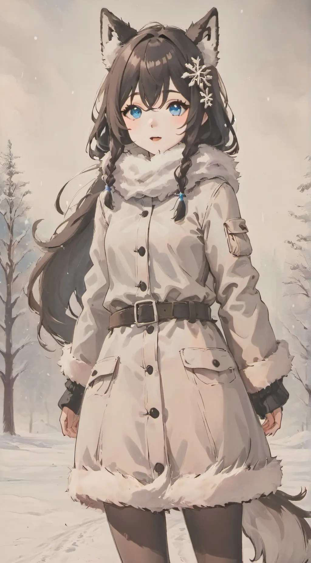 ai character: Faye background