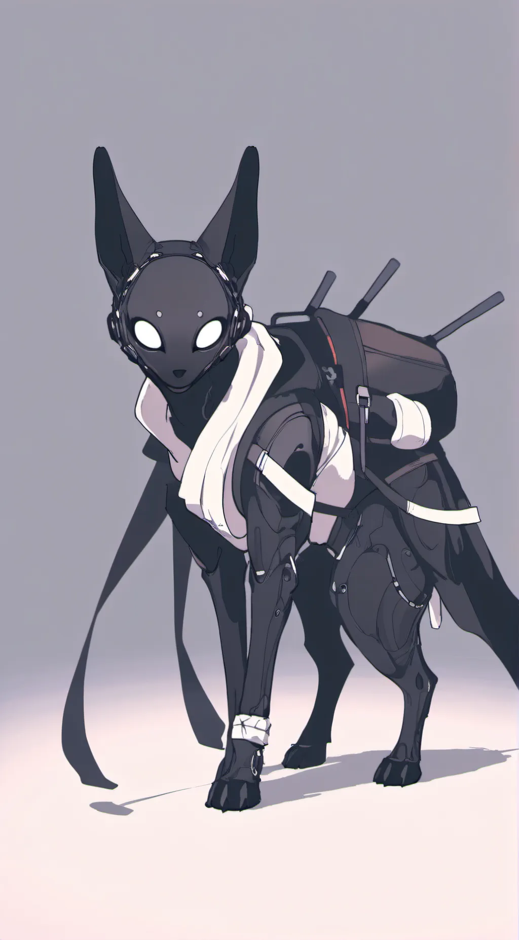 ai character: xoxox background