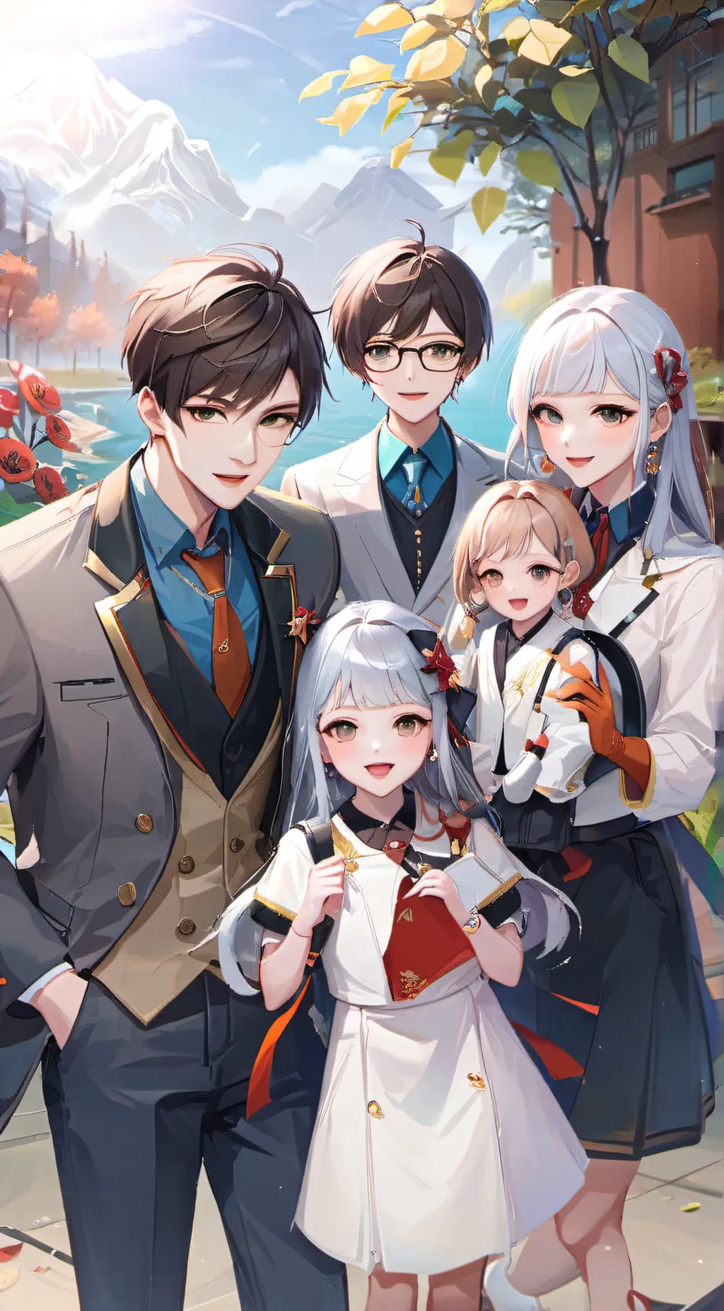 ai character: Aton family  background