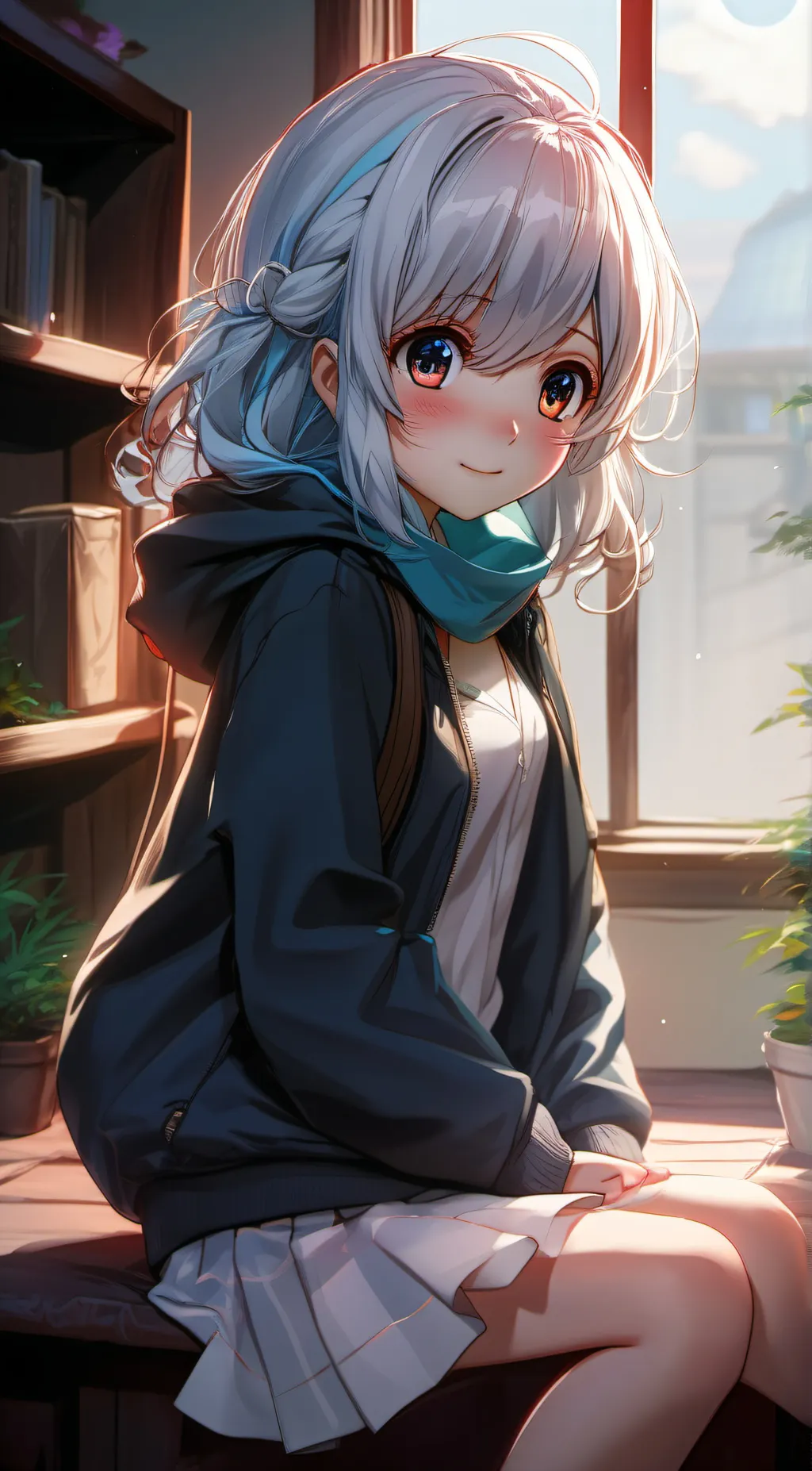 ai character: Lean background