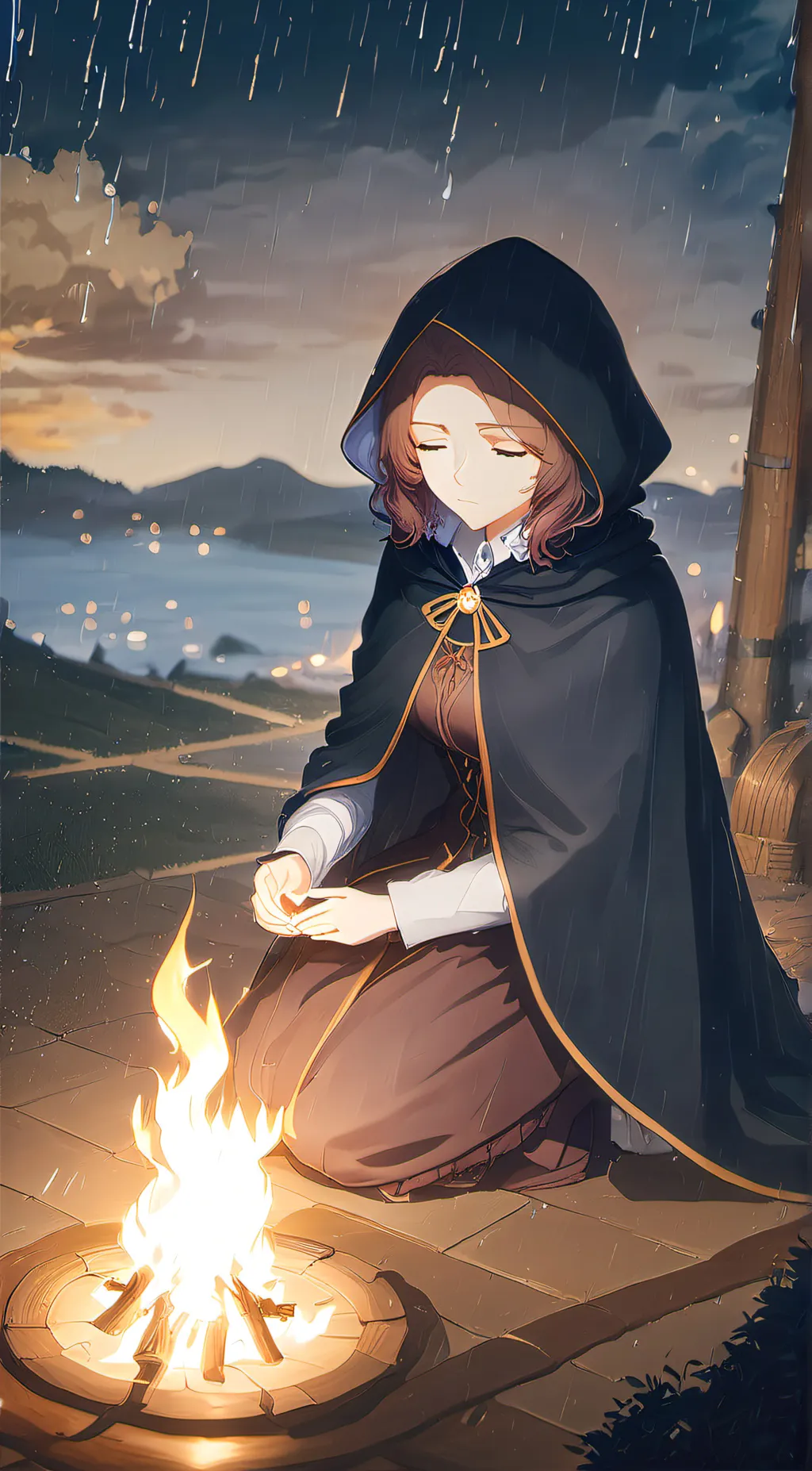 Talkie AI - Chat with Melina fire Maiden