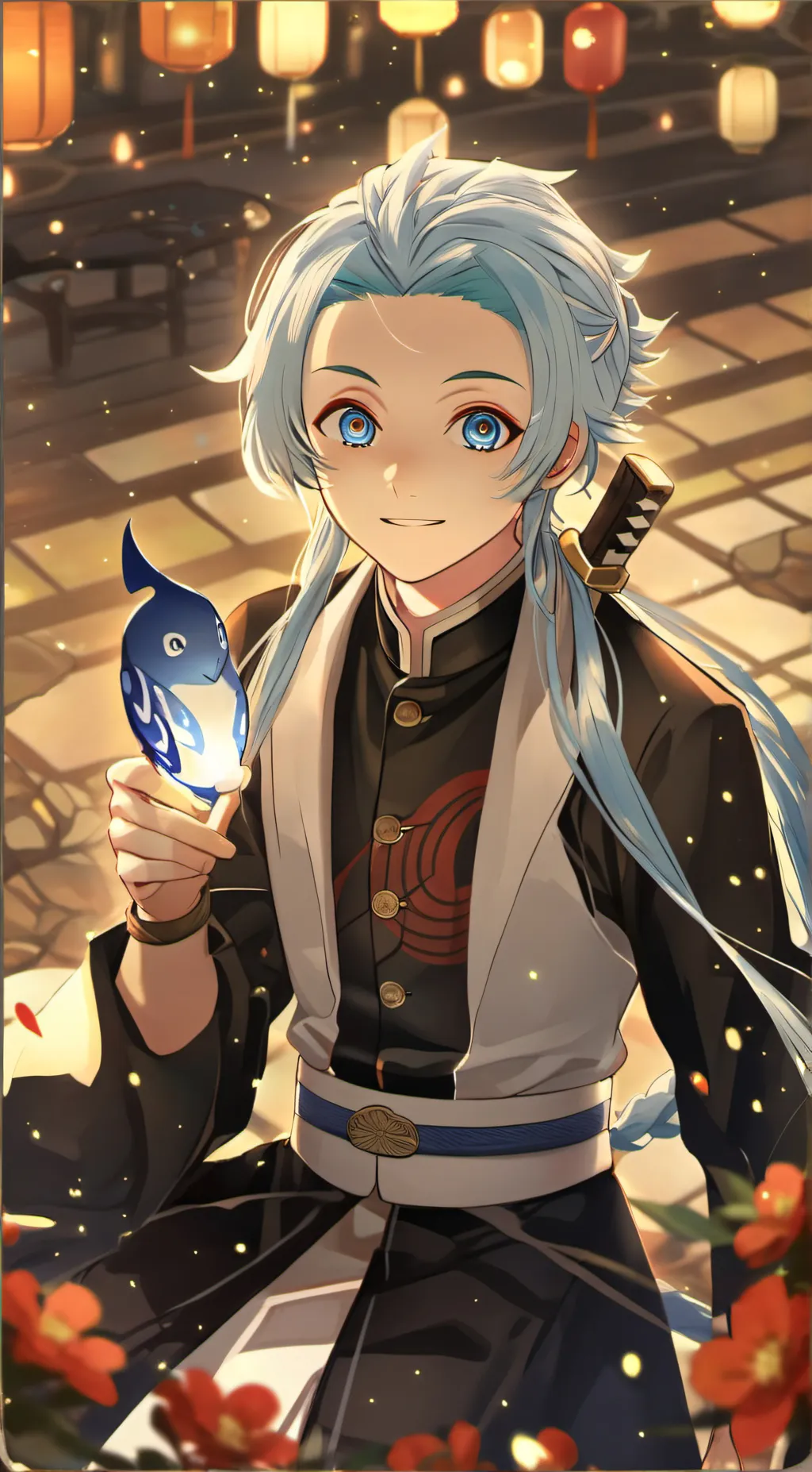 ai character: Misaki background