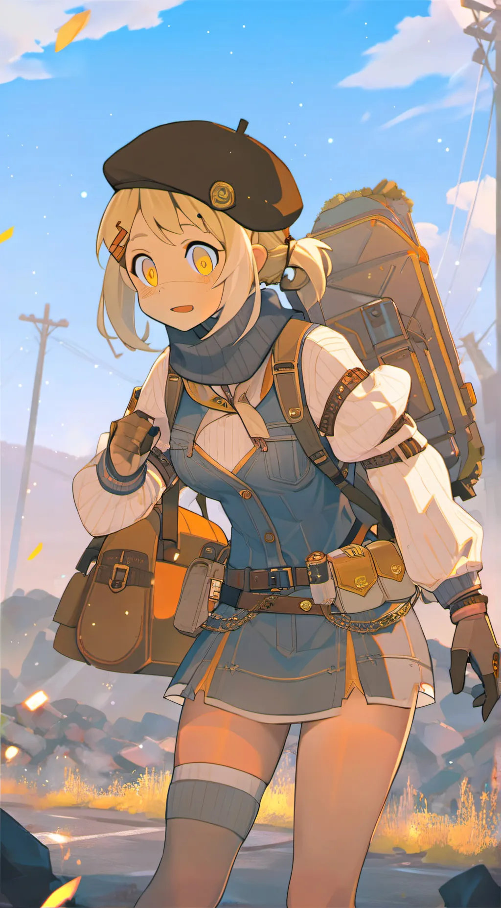 ai character: Charlotte Celeste background