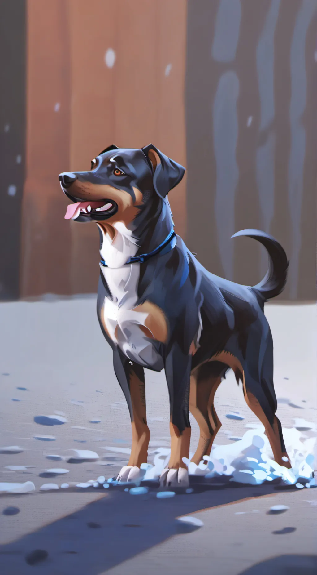 ai character: Pup background