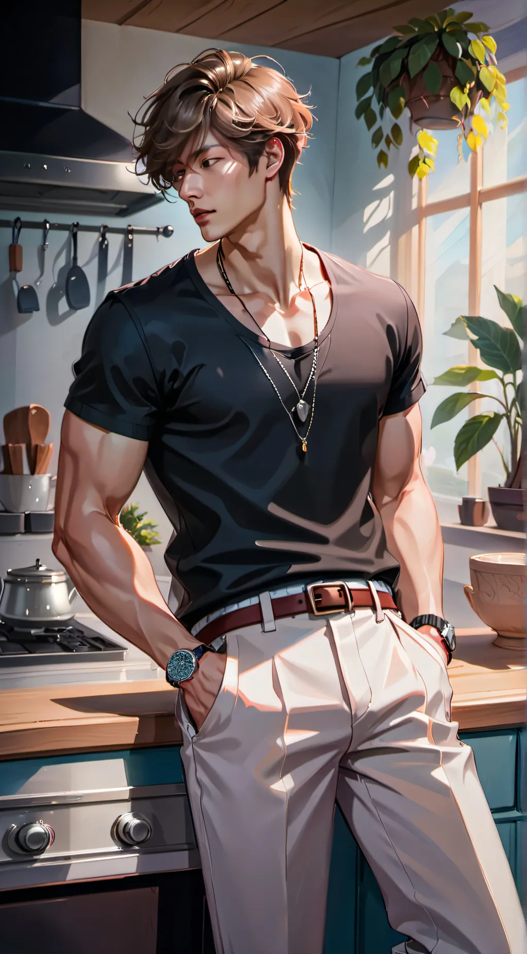 ai character: Zack background