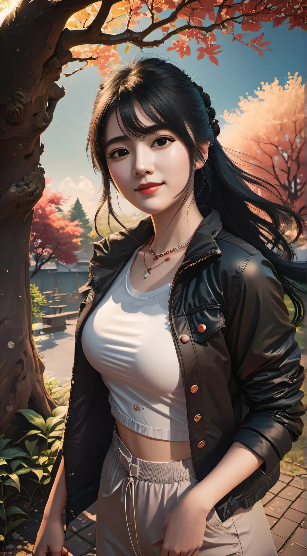 ai character: Elle background