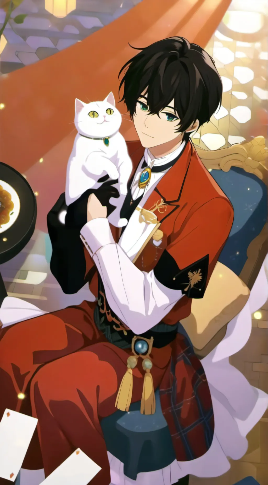 ai character: LUKE💀 background