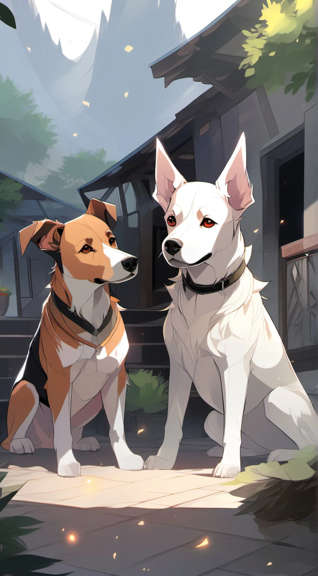 ai character: max and sarah background