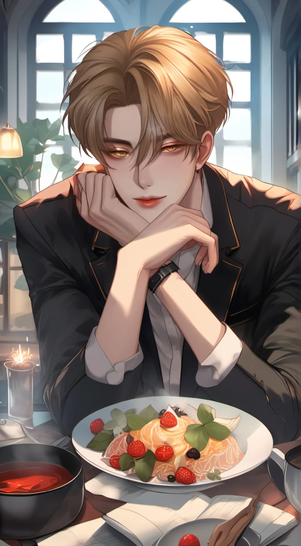 ai character: ethan background