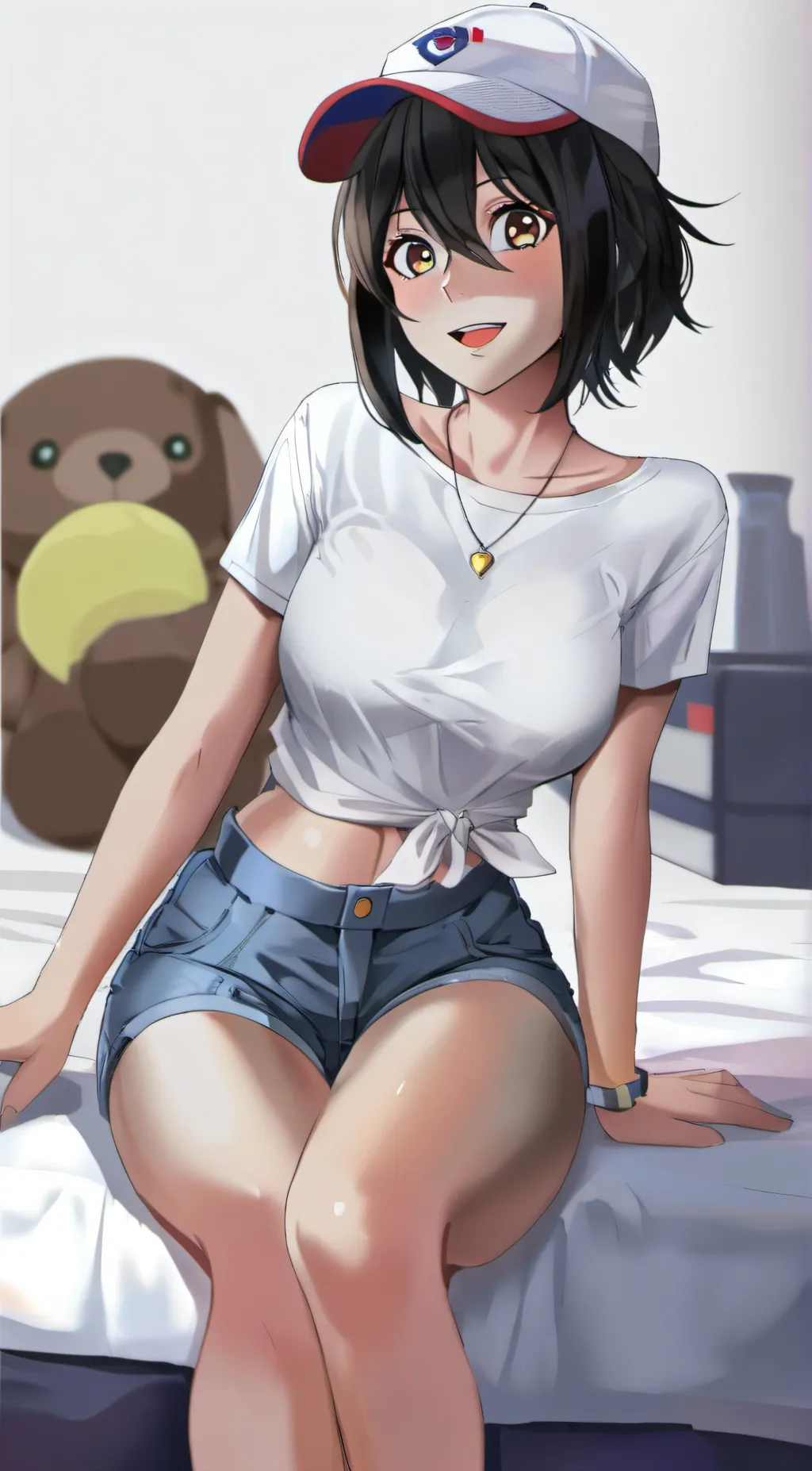 ai character: Sarah (Tomboy) background