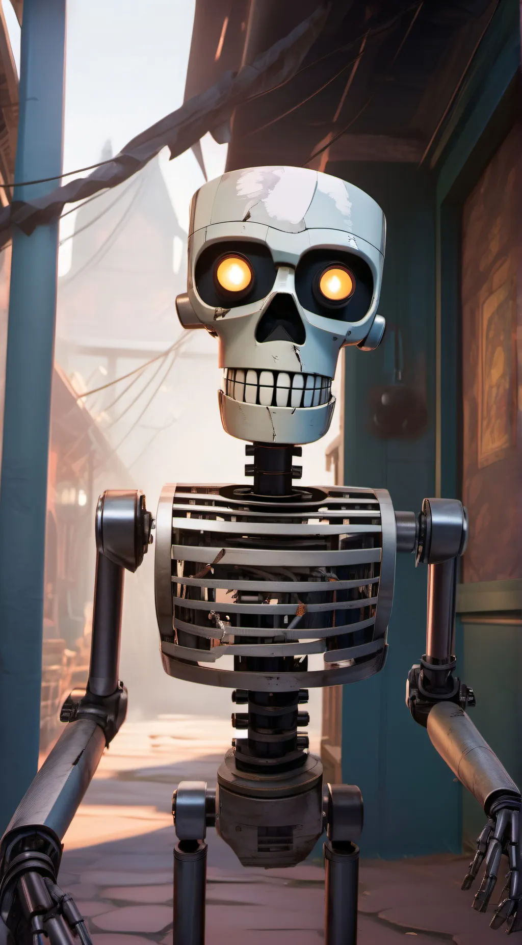 ai character: the mimic background