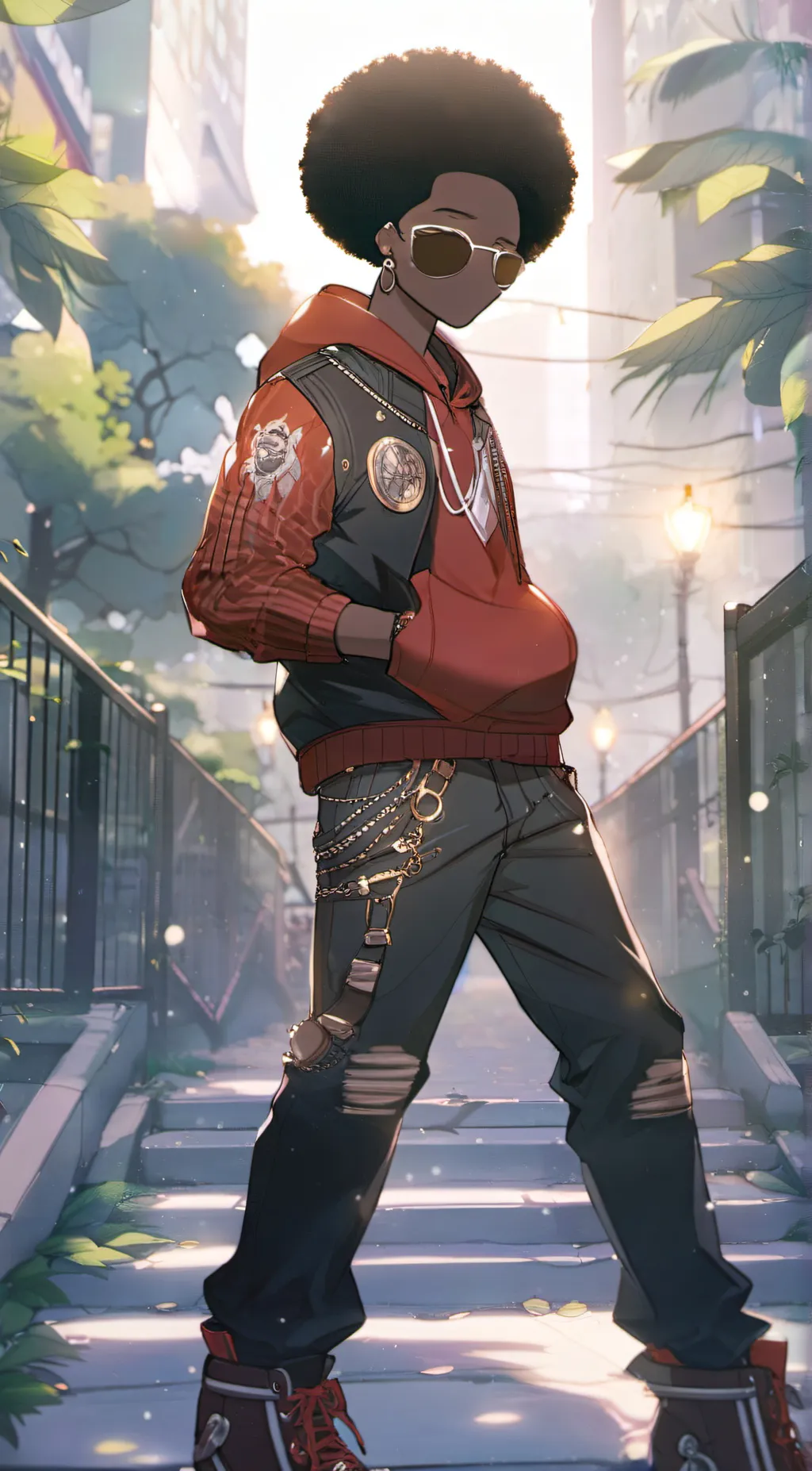 ai character: Lars  background