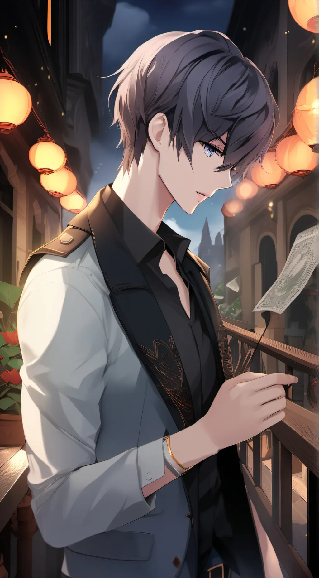 ai character: Michael  background