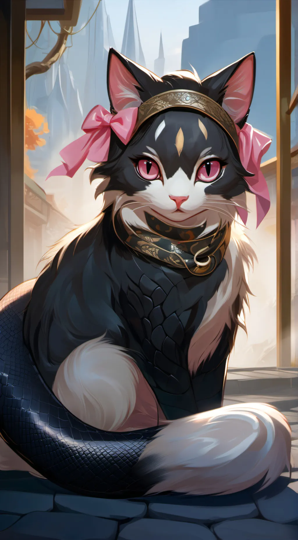 ai character: Una background