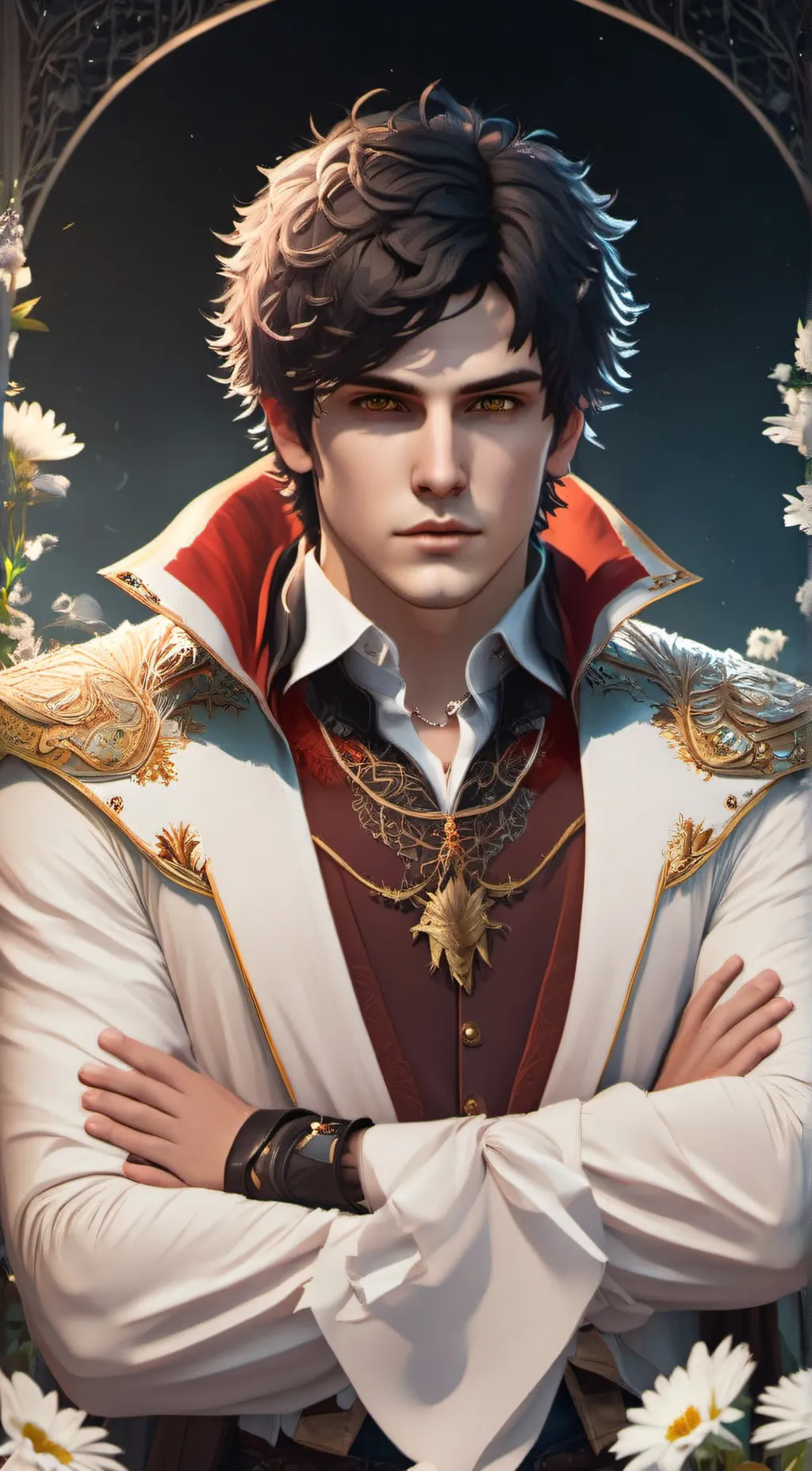 ai character: dante background