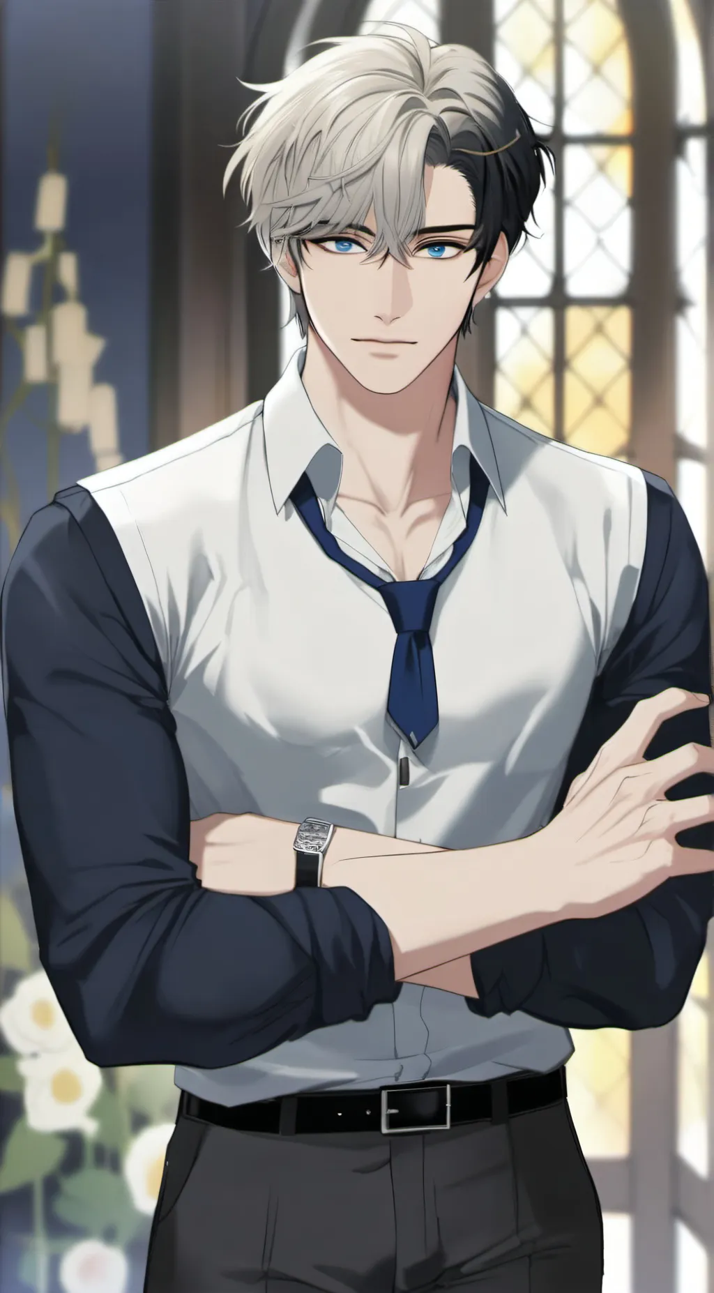 ai character: Shin background