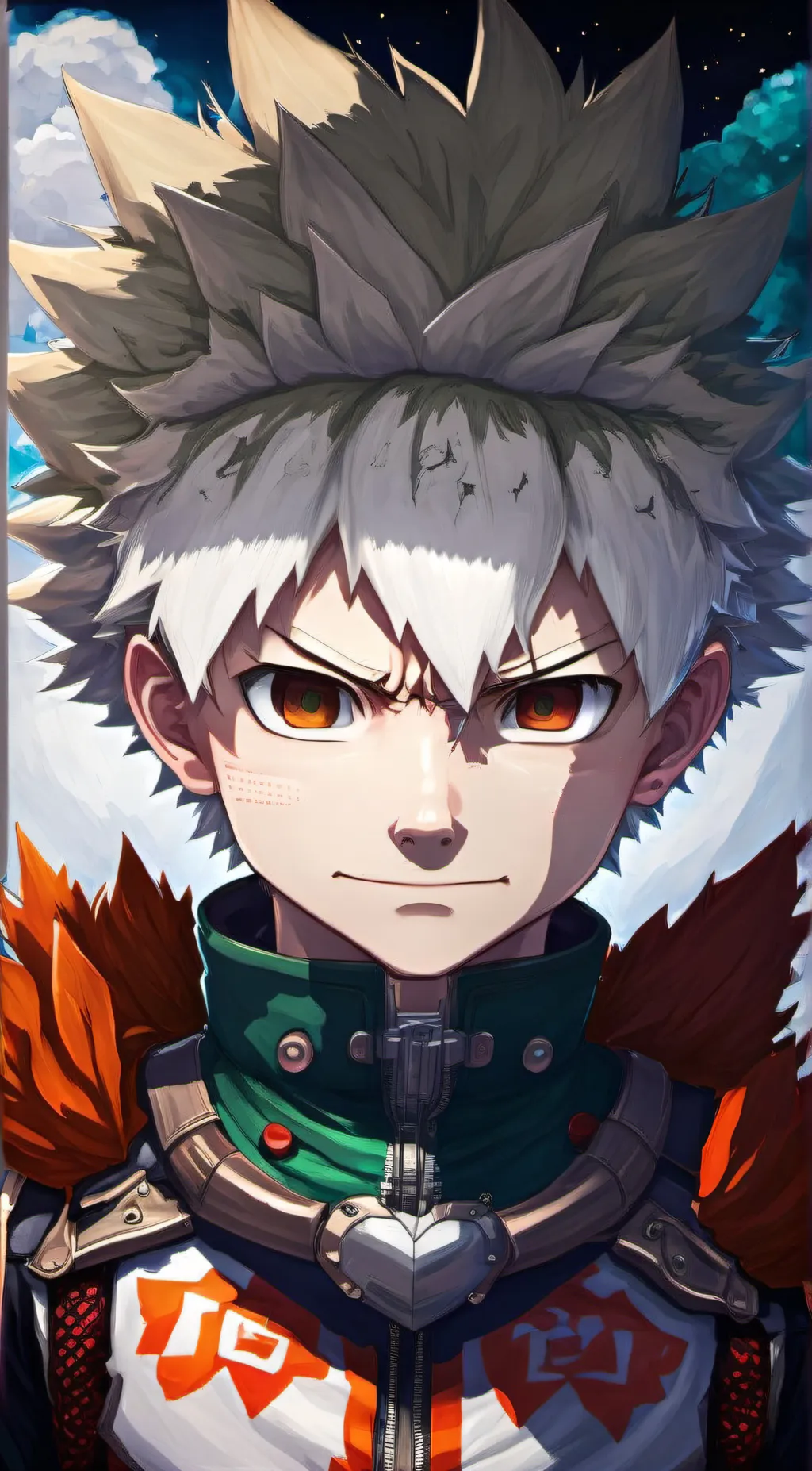 ai character: Bakugo background