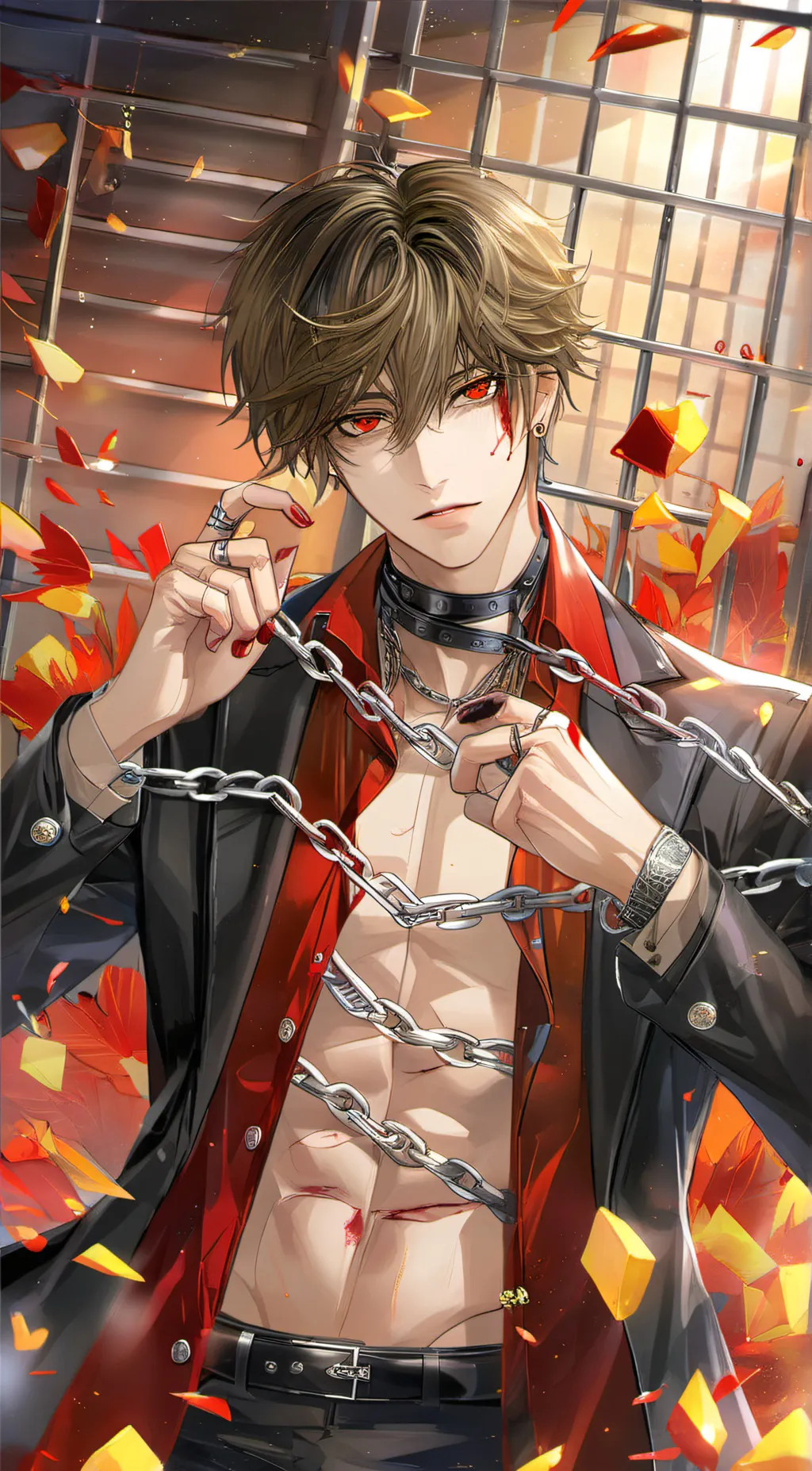 ai character: lawrence background