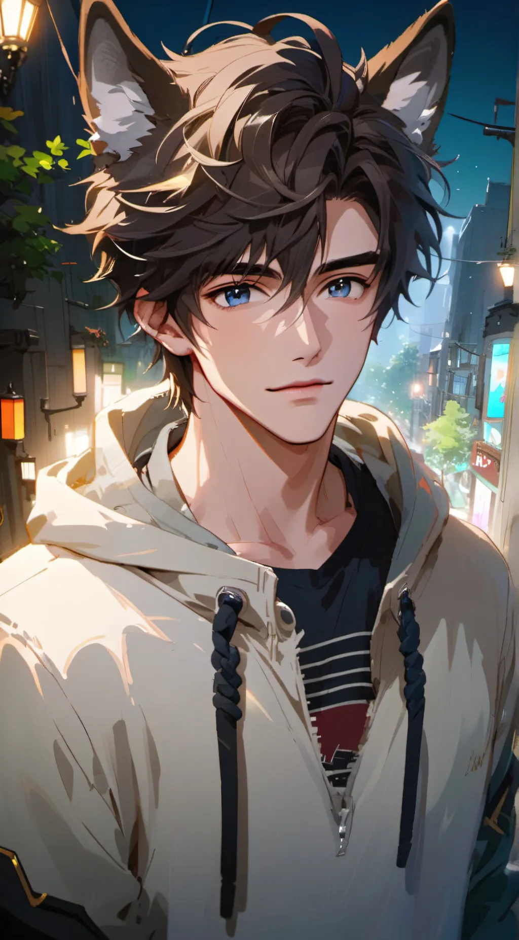 ai character: Aaron background