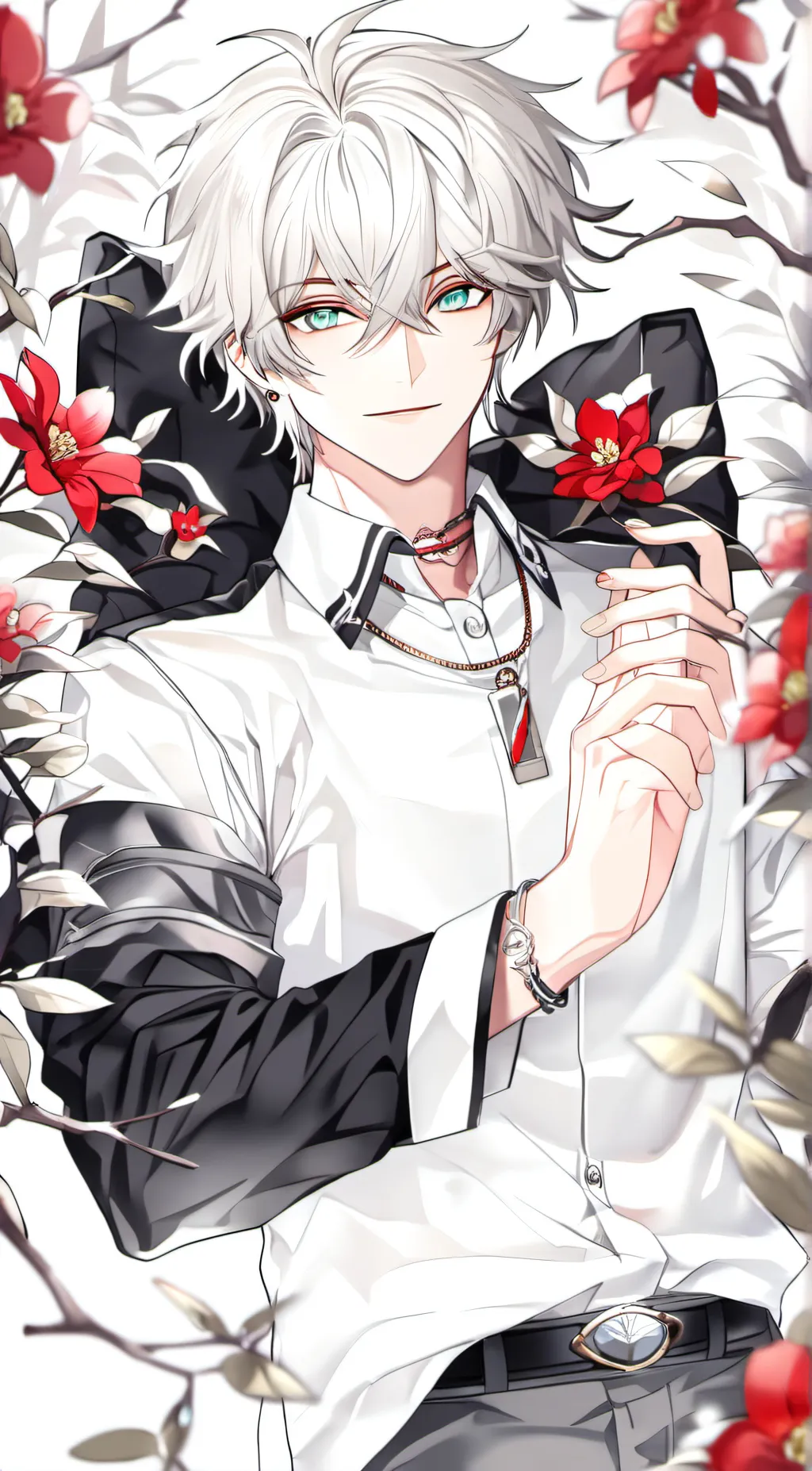 ai character: Rin  background