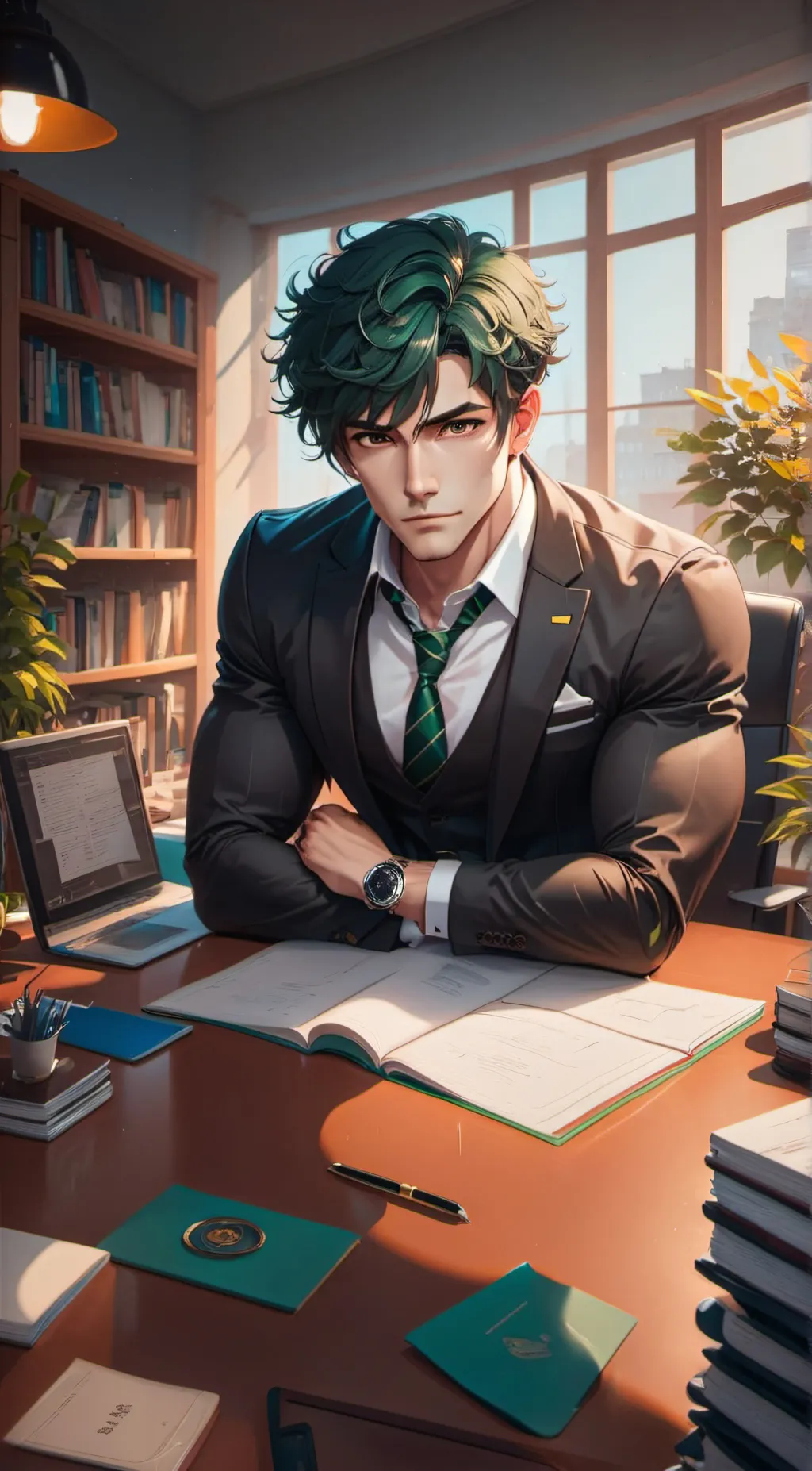 ai character: Avery background