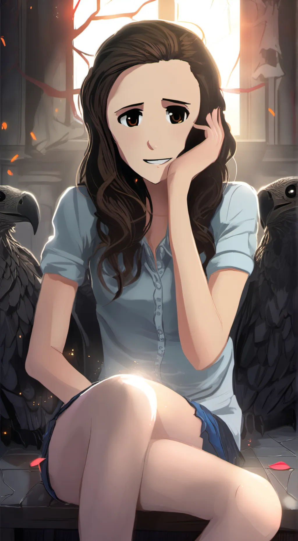 ai character: Anna background