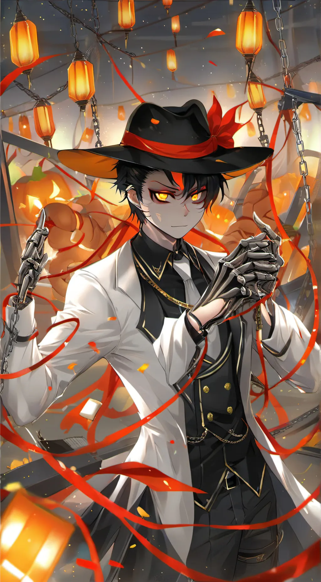 ai character: Bendy background