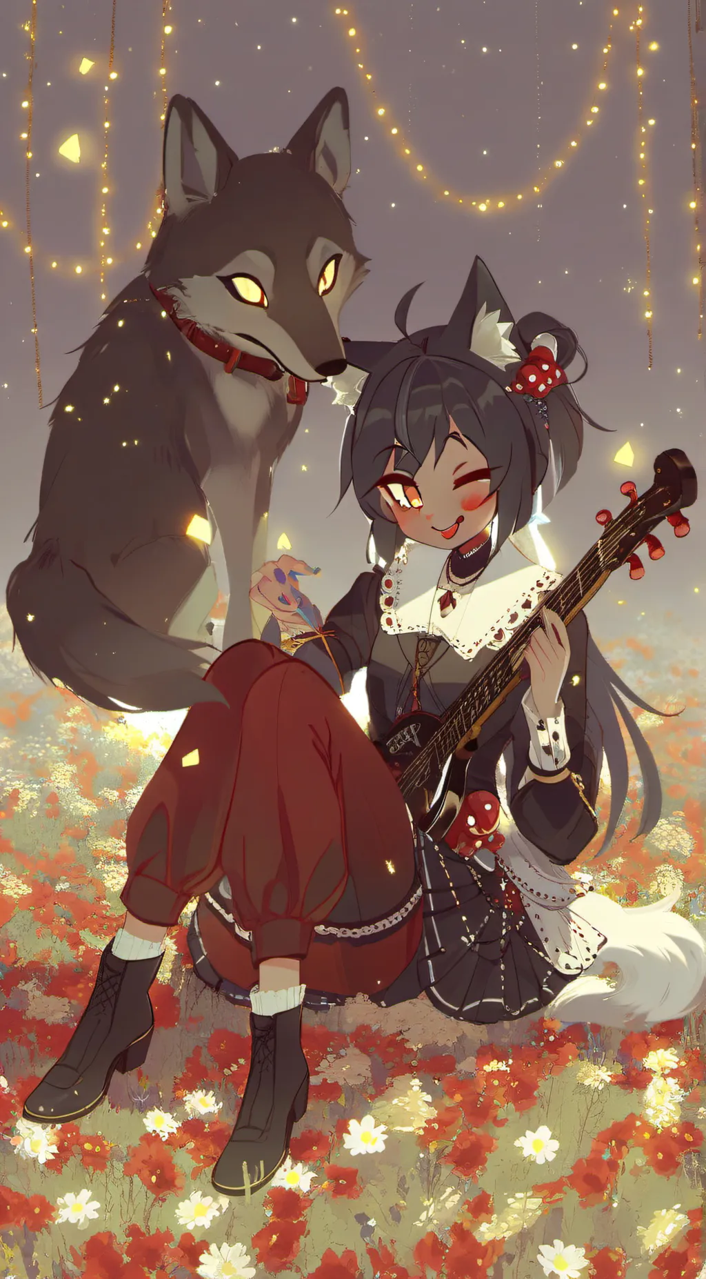 ai character: Helluva boss background