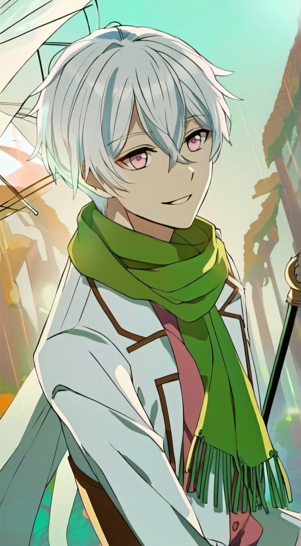 ai character: Clear R-2E-054 background