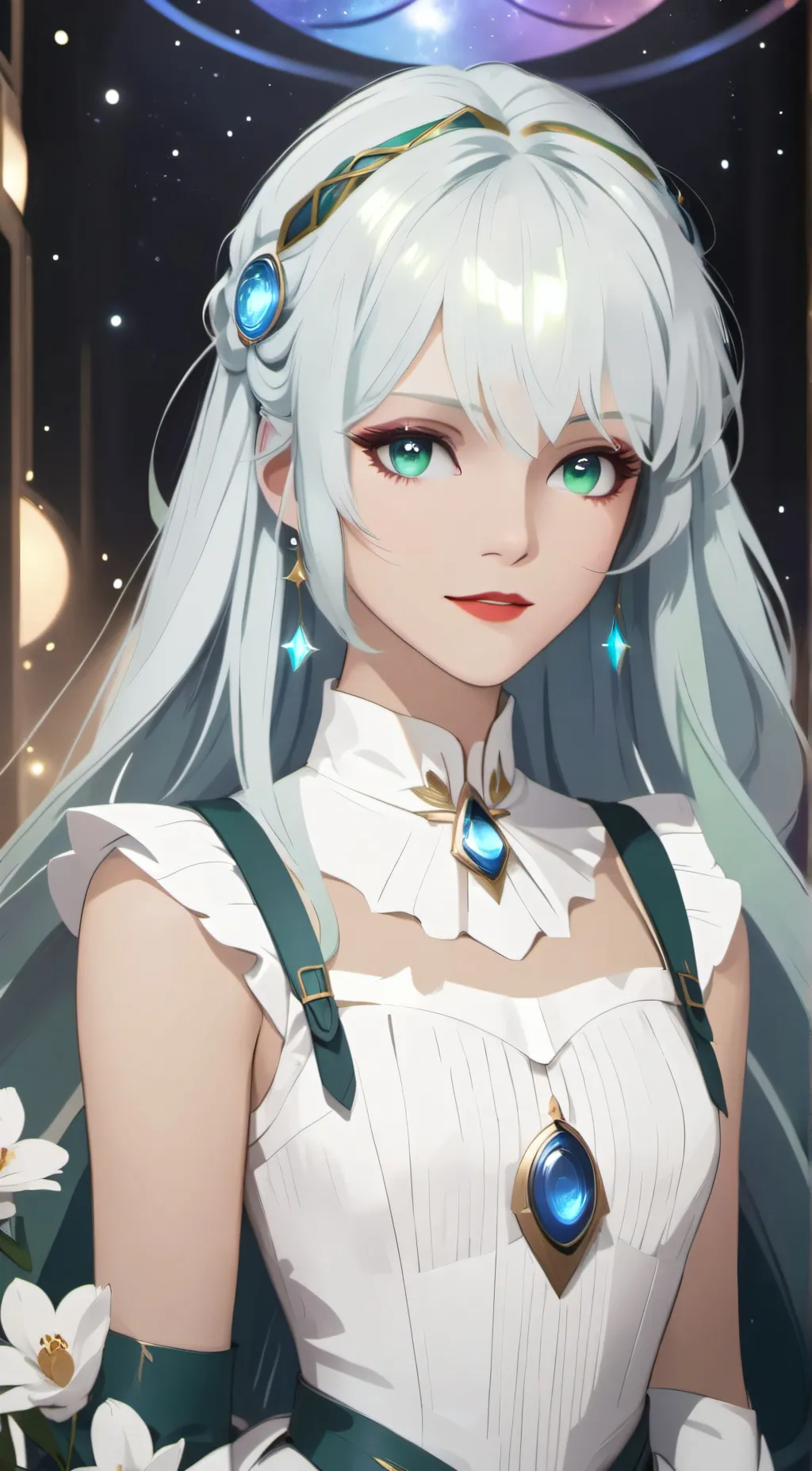 ai character: Azriell Light background