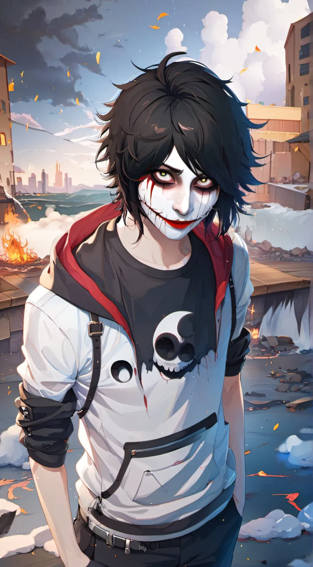 ai character: jeff the killer background