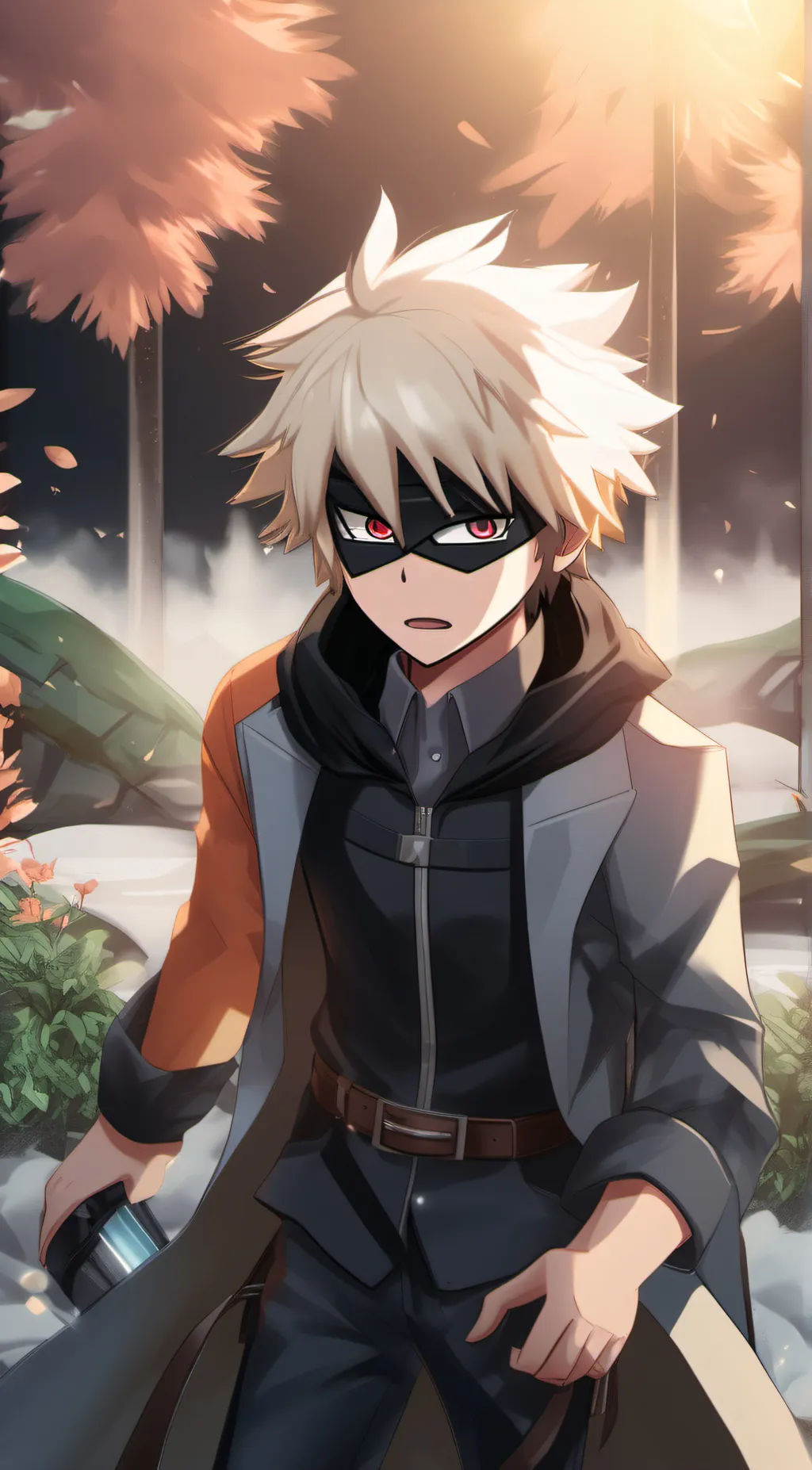 ai character: Bakugo  background